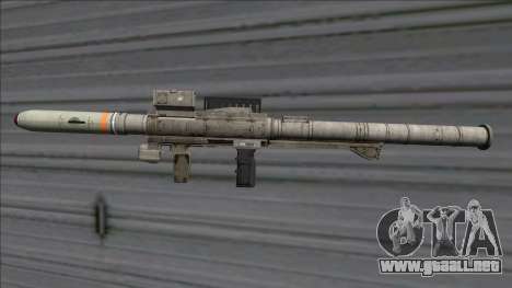 Hawk & Little Homing Launcher Platinum para GTA San Andreas