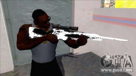 White Dirt (sniper) para GTA San Andreas