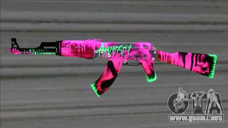 CSGO AK-47 Neon Revolution para GTA San Andreas