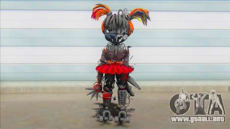 Freddy Fazbear Pizzeria Simulator Scrap Baby para GTA San Andreas