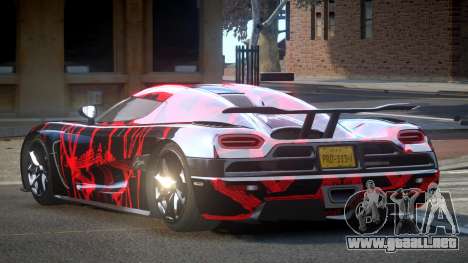 Koenigsegg Agera Racing L2 para GTA 4