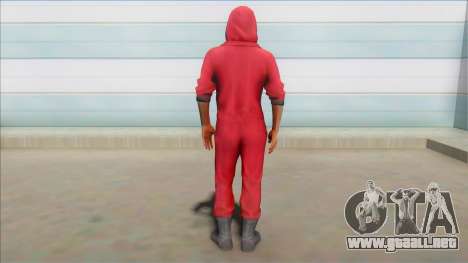 Money Heist X Free Fire Male para GTA San Andreas