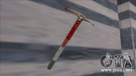 Half Life 2 Beta Weapons Pack Ice Axe para GTA San Andreas