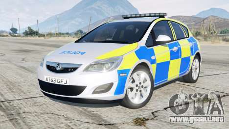 Vauxhall Astra British Police