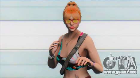 GTA Online Skin Ramdon Female 8 V2 para GTA San Andreas
