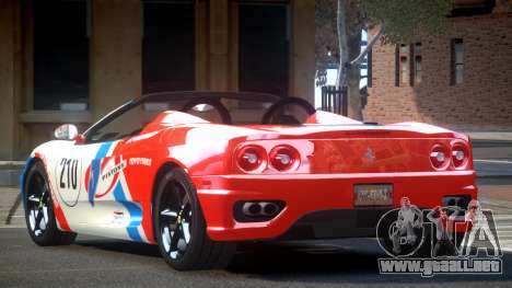 2005 Ferrari 360 GT L3 para GTA 4