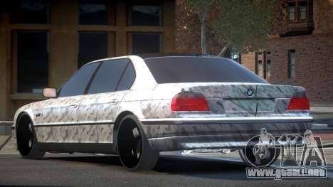 1999 BMW 760Li E38 Drift PJ7 para GTA 4