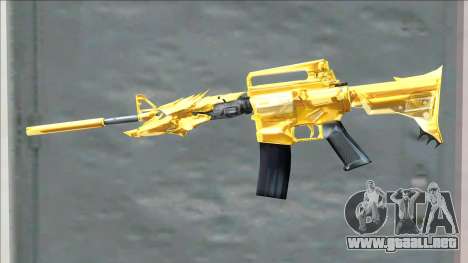 CrossFires M4A1 Iron Beast Noble Gold para GTA San Andreas