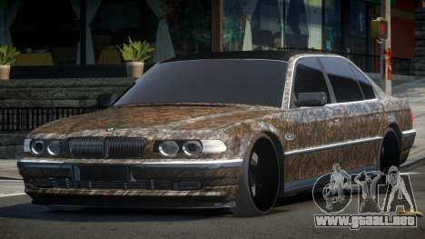 1999 BMW 760Li E38 Drift PJ4 para GTA 4