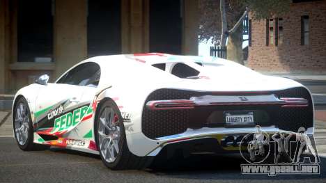 Bugatti Chiron ES L1 para GTA 4