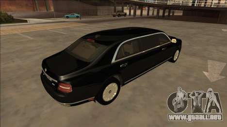 2018 Aurus Senat Limousine para GTA San Andreas