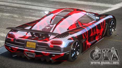 Koenigsegg Agera Racing L2 para GTA 4