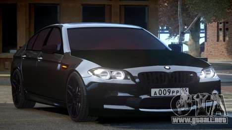 2011 BMW M5 F10 para GTA 4