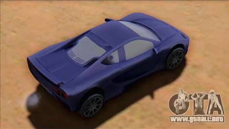 Vencer Sarthe Supercar para GTA San Andreas