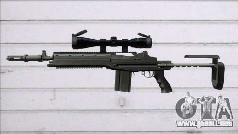 M14 SOPMOD Sniper para GTA San Andreas