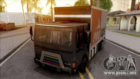 Boxburg Con Logos para GTA San Andreas