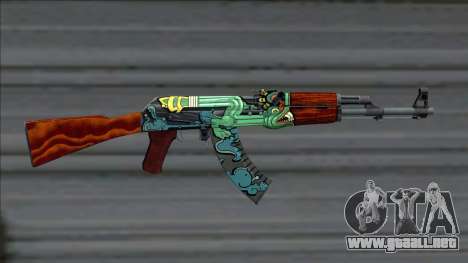 CSGO AK-47 Fire Serpent para GTA San Andreas