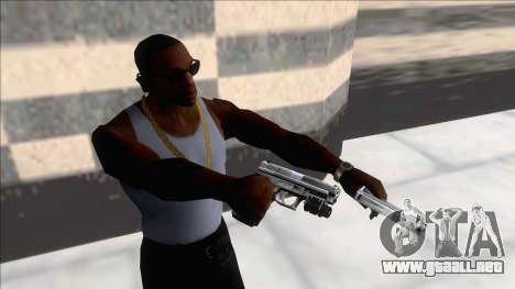 Resident Evil 4 default handgun para GTA San Andreas