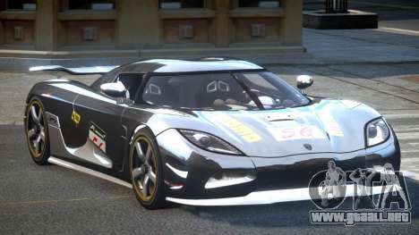 Koenigsegg Agera R Racing L7 para GTA 4