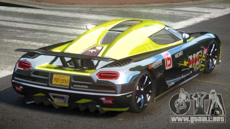 Koenigsegg Agera Racing L3 para GTA 4