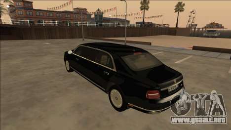 2018 Aurus Senat Limousine para GTA San Andreas