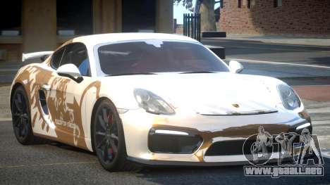 Porsche Cayman GT4 L3 para GTA 4