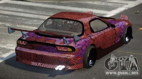 Mazda RX-7 PSI Drift PJ3 para GTA 4