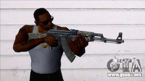 CSGO AK-47 Black Laminate para GTA San Andreas