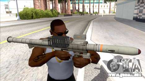 Hawk & Little Homing Launcher Platinum para GTA San Andreas