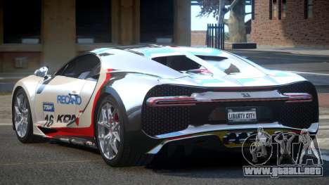 Bugatti Chiron ES L7 para GTA 4