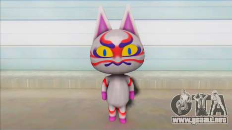 Animal Crossing Nude Cat Skin V21 para GTA San Andreas