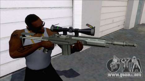 M14 SOPMOD Sniper para GTA San Andreas