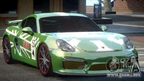 Porsche Cayman GT4 Drift L1 para GTA 4