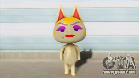 Animal Crossing Nude Cat Skin V12 para GTA San Andreas