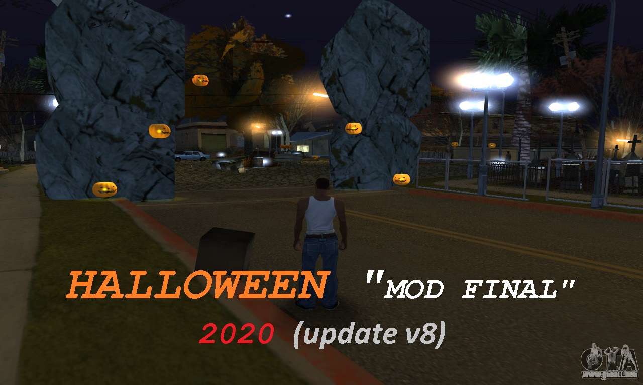 Halloween Mod  Grove Street Final para GTA San Andreas 