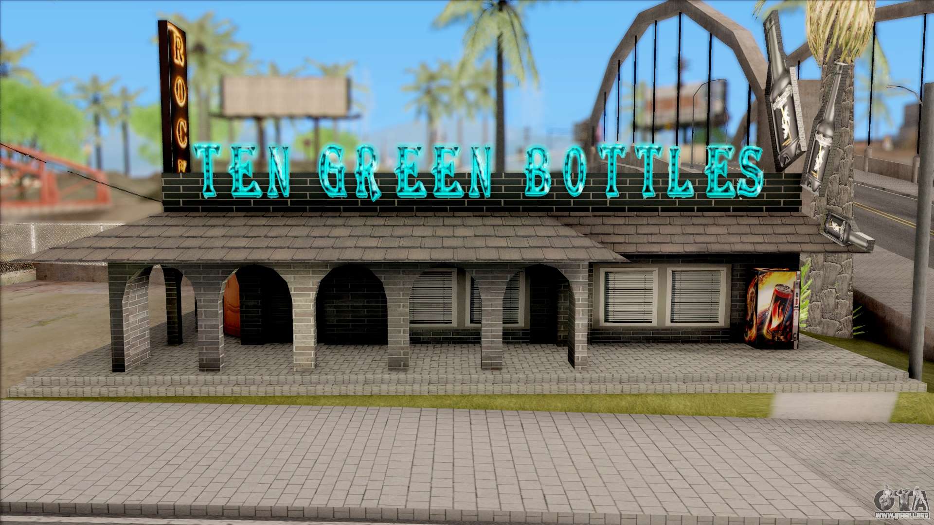 Rock Bar HD para GTA San Andreas