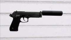 Beretta 92FS Suppressed