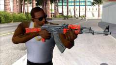 CSGO AK-47 Red Laminate para GTA San Andreas