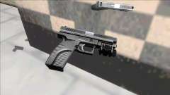 Resident Evil 4 default handgun para GTA San Andreas