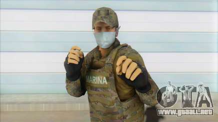 Soldado De Marina Con Cubre-bocas para GTA San Andreas