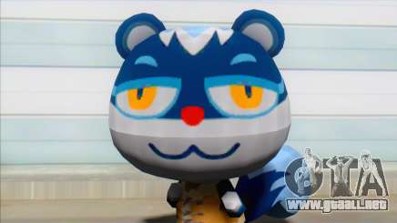 Animal Crossing Tasha Skin Mod para GTA San Andreas