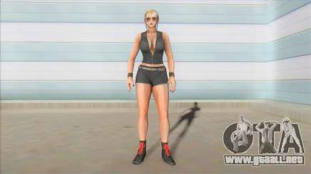 Metroid Samus Aran Short Leather Suit V2 para GTA San Andreas