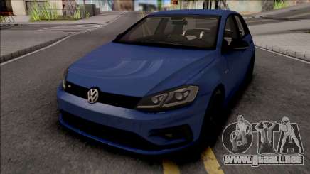 Volkswagen Golf 7 Blue para GTA San Andreas