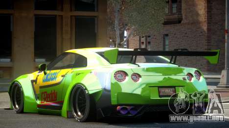 Nissan GT-R BS R35 L2 para GTA 4