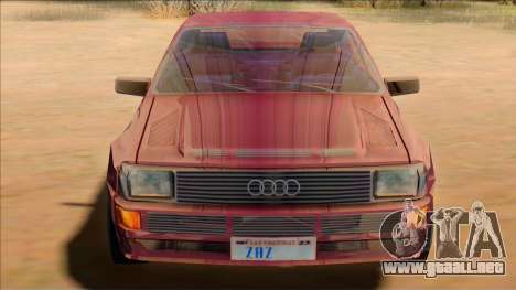 Audi Quattro B2 1991 para GTA San Andreas