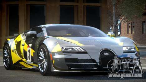 Bugatti Veyron GT R-Tuned L5 para GTA 4