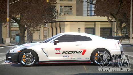 Nissan GT-R GS Nismo L11 para GTA 4