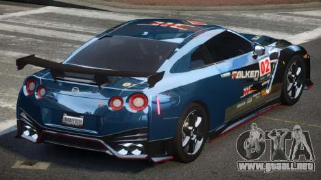 Nissan GT-R GS Nismo L5 para GTA 4