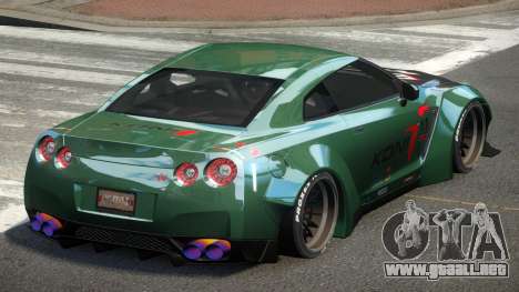 Nissan GT-R BS R35 L8 para GTA 4