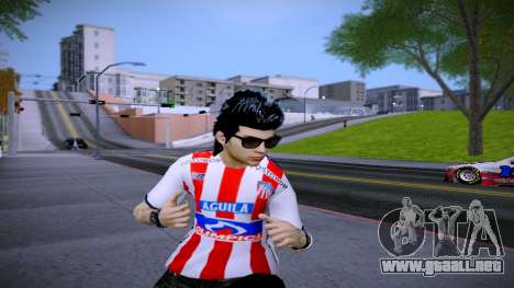 Skin Sornero Modo Junior FC para GTA San Andreas